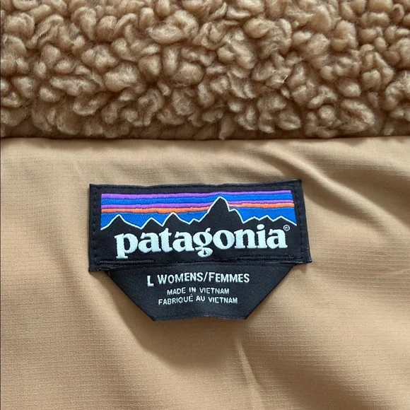Patagonia Brown Teddy Puffer Jacket - Picture 4 of 6